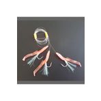 Silikon At Çek Takımı (2 AD) V8 Silikon Balıklı Çapari 6,5 Cm Pembe