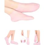 Silikon Ayak Bakım Nemlendirici Çorap Çatlak Kuruluk Önleyici Jel Topuk Krem Çorabı Ayak Maskesi - 16.5 cm x 7.5 cm