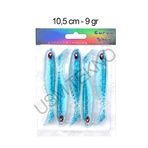 Silikon Balık Sasi Yem 5 Adet 10.5Cm 9 Gr Rapala Lures Yapay Yem Turna Levrek Silikon Yem