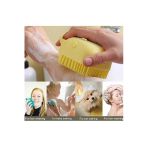 Silikon Banyo Duş Jeli Kesesi Hazneli Şampuan Peeling Vücut Masaj Fırçası