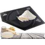 Silikon Çok Amaçlı Geniş Hamur Matı Hamur Açma Matı 40*50 cm (4887)