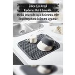 Silikon Çok Amaçlı Kaydırmaz Mat & Bulaşıklık (28*36 Cm )