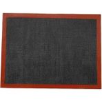 Silikon Delikli Mat 40x60 Cm (SDM-64) - Siyah