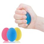 Silikon El Egzersiz Topu Yumurta Tipi 3lü Set