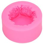 Silikon Fondan Kalıp, Gül Deseni 3D tasarımı, çok Aşınma Yapışmaz, Kek, çikolata, Aromaterapi, Pembe, Yaygın Olarak Kullanılır
