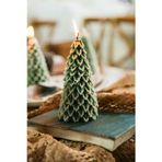 Silikon Kalıp Yeni Yıl Noel Çam Ağacı Biblo Mum Silikon Kalıbı
