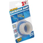 Silikon Kaynayan Çok Amaçlı Bant Boru Patlak Bandı 3Katına Kadar Esner Su Altında Uygulanabilir 25X1,5Mt-Şeffaf