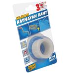Silikon Kaynayan Çok Amaçlı Bant Boru Patlak Ve Tamir Bandı Şeffaf 25mmx1,5mt