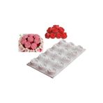 Silikon Kek Kalıbı 15 Li Gül 30x17,5 Cm