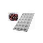 Silikon Kek Kalıbı 24 Lü Yarım Küre 30x17,5 Cm