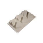 Silikon Kek Kalıbı 6 Lı Büyük Kalp 30x17,5 Cm