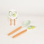 Silikon Limon Ikili Kaşık Spatula Seti