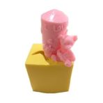 Silikon Mum Kalıbı Ayıcıklı l Love You