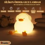 Silikon Ördek Gece Lambası - Sarı