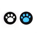 Silikon Parmak Çubuğu Tutamakları Kapak Kapağı Joystick Başparmak Çubukları PS4 Xbox ONE Xbox 360 PS3 PS2 Kedi Köpek Pati (K)
