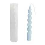 Silikon Şamdanlık Mum Kalıbı İtalyan Burgulu 18.7 CM