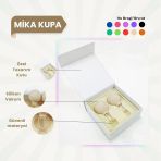 Silikon Vakumlu Mika Yüz Masaj Kupası 2'li Set Bej