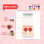 Silikon Vakumlu Mika Yüz Masaj Kupası 2'li Set Kırmızı
