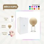 Silikon Vakumlu Mika Yüz Masaj Kupası No:3 Bej