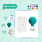 Silikon Vakumlu Mika Yüz Masaj Kupası No:3 Yeşil