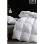 Silikon Yorgan Tek Kisilik 155X215 Cm Beyaz Duz Sade Yumusak Dolgulu Microfiber Kislik Yorgan