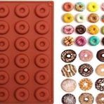 Silikon Yuvarlak Çember Donut Pasta Kek Kalıbı