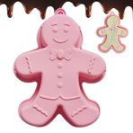 Silikon Zencefilli Kurabiye Adam Pişirme Tepsisi - Silikon Noel Zencefilli Adam Pişirme Kalıpları, Silikon Noel Zencefilli Adam Pişirme Kalıpları Noel Pişirme Pastası, Kurabiye