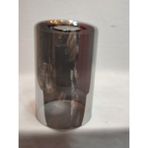 Silindir Avize Camı.düz Füme Renkte (ÇAP:10.00 cm -H:15.00 cm )(NORMAL Ampule Göre)(E.27)