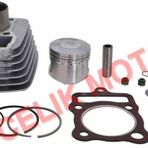 SİLİNDİR KOMPLE [NY PİSTON] 15 PERNO [62.0 mm] [YÜK - 69 mm] 150cc CG SWAN #52605P
