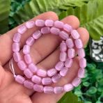 Silindir Pembe Selenit Taşı 6X9 Mm