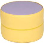 Silindir Puf Suni Deri 25 cm (Ç: 40) - Yeşil