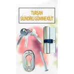 Silindirli Gömme Kilit 35 Mm (Ahşap Ve Alüminyum Kapılara Uygundur)