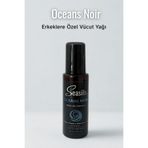 silisco. seasilis Oceans Noir Bronzlaştırıcı Vücut Yağı, Erkeklere Özel, Yoğun Bronzluk Etkili, SPF Korumasız, 100 ml