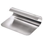 Silit Cut'n Serve sebze küreği, 11 x 15 cm, mutfak yardımcısı paslanmaz çelik mat, mutfak yardımcısı, mutfak için hamur spatulası, bulaşık makinesinde yıkanabilir