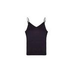 Silk and Cashmere Zoe İpek Kaşmir Camisole Bluz, S, B261C312001, Siyah, Kadın