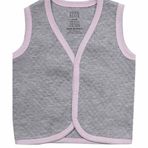 Silk & Blue Pembe Bebek Kapitoneli Yelek