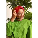 Silk Home 11404-18 Renkli Tivil İpek Eşarp