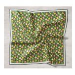 Silk Home 11428-13 Yeşil Karma Desen Tivil İpek Eşarp