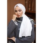 Silk Home Deluxe Şal 40003-01 Beyaz