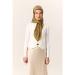 Silk Home Kadın Yağ Yeşili Vizon Viskon Velora Eşarp 161002-19
