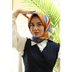 Silk Home Renkli Tivil İpek Eşarp Ist11399-25