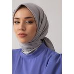 Silk Home SİLK HOME DÜZ TWİLL EŞARP GRİ 11343-39