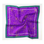 Silk Home Soft Eşarp 40623 Mor Karışık Desen