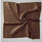 Silk Home Soft Eşarp 45842 Kahverengi Karışık Desen