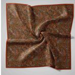 Silk Home Soft Eşarp 45859 Turuncu Karışık Desen