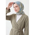 Silk Home Soft Eşarp Authentic Gök Mavi