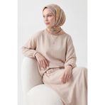 Silk Home Soft Eşarp Geometrik Açık Gri