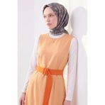 Silk Home Soft Eşarp Rûmi Siyah-Gri 90x90