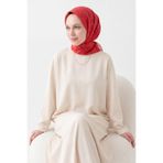Silk Home Soft Eşarp Soyut Fuşya
