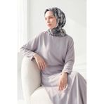 Silk Home Soft Eşarp Suluboya Gri 90x90